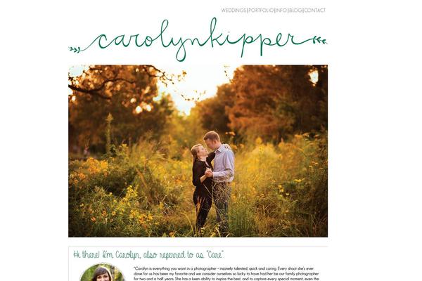 carolynkipper.com site used Magazine Blog