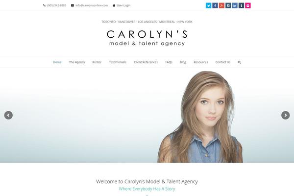 carolynsonline.com site used Carolyns-child