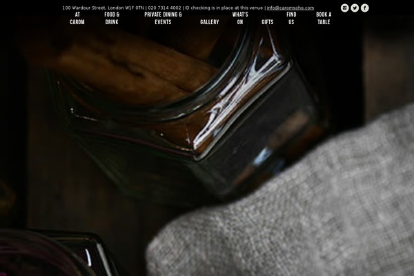 caromsoho.com site used GeneratePress