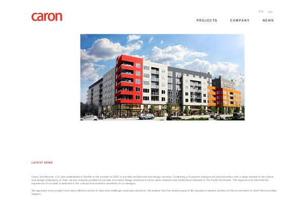 caronarchitecture.com site used Caron