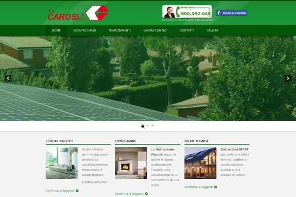carosimpianti.com site used Carosimpianti