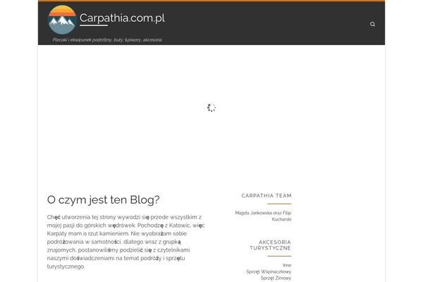 Customizr theme site design template sample