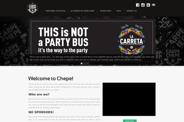 carpechepe.com site used Divi-child-less