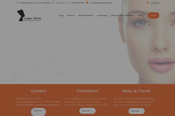 carpediem-klinika.pl site used Webisoft