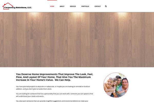 Jupiter theme site design template sample