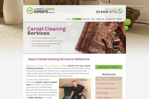 Carpet theme site design template sample