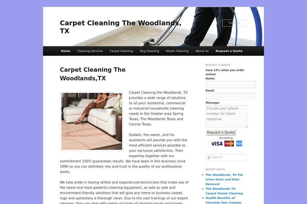 Twenty Eleven theme site design template sample