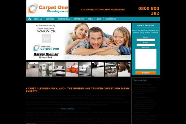 carpetonecleaning.co.nz site used Carpetone_cms