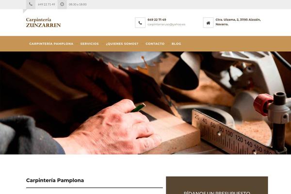 Tm-wood-worker theme site design template sample