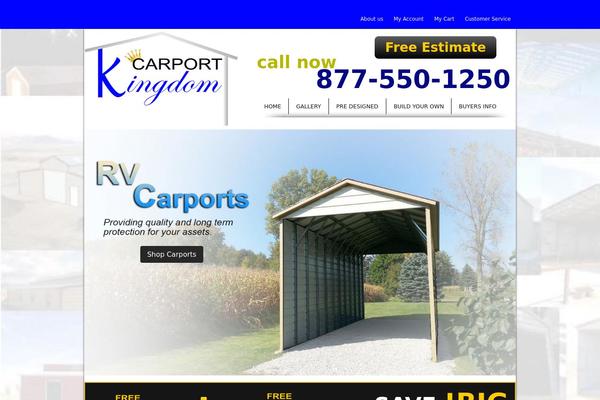 carportkingdom.com site used Cartport