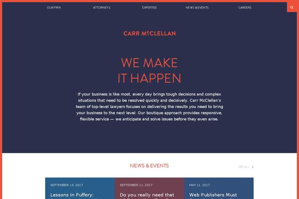 carr-mcclellan.com site used Carr-mcclellan