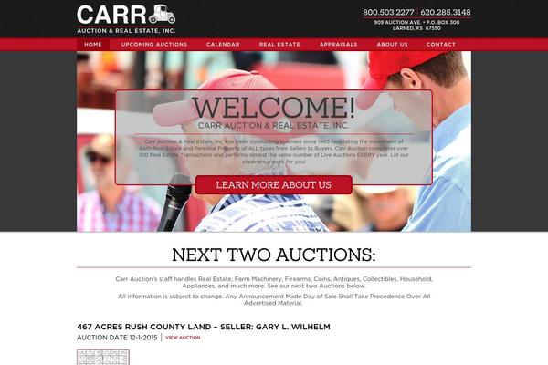 carrauction.com site used Carr