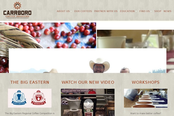 carrborocoffee.com site used Lolo-wp