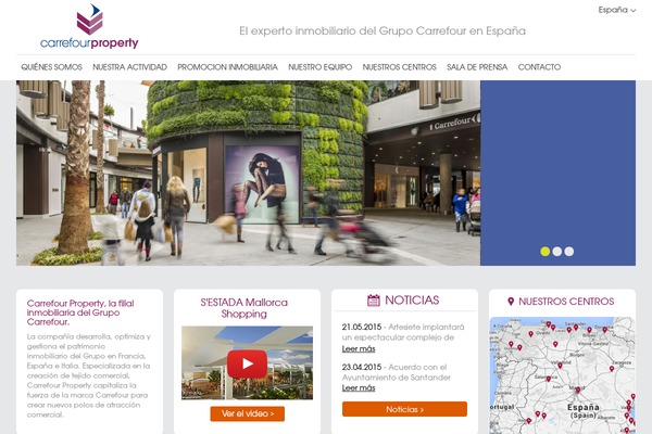 carrefourproperty.es site used Property