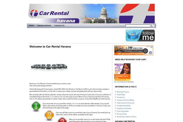 carrentalhavana.com site used Socrates-liketransturrentacar