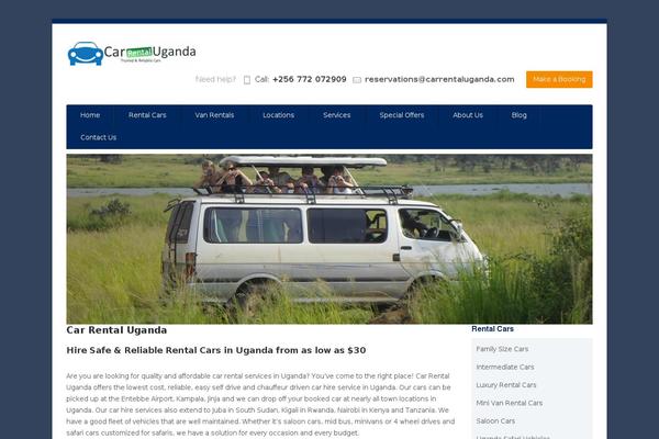 carrentaluganda.com site used Carhire