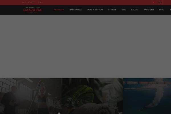 Sportcenter theme site design template sample