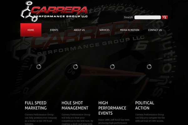 carreraperformancegroup.com site used Theme1295
