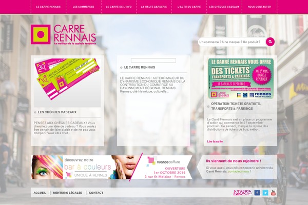 carrerennais.fr site used Carre_rennais_2012