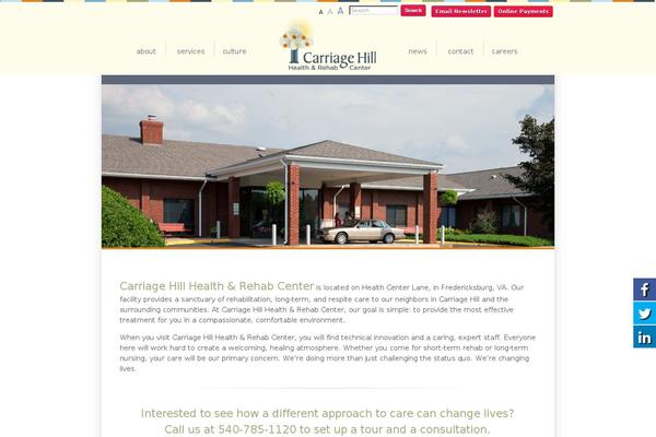 carriagehill-rehab.com site used Commonwealth