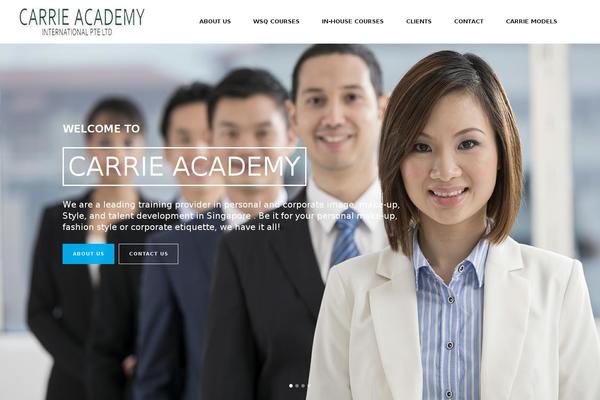 Bridge theme site design template sample
