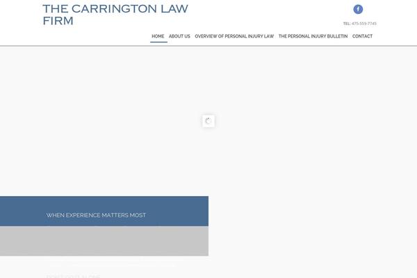 Law theme site design template sample