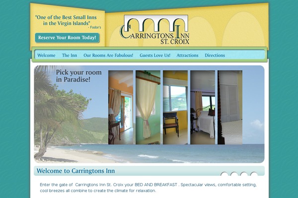 Carrington theme site design template sample