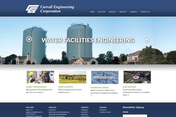 carrollengineering.com site used Carroll