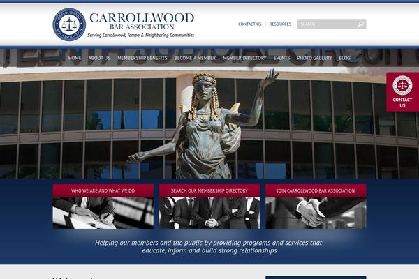 carrollwoodbar.com site used Carrollwood-bar-association