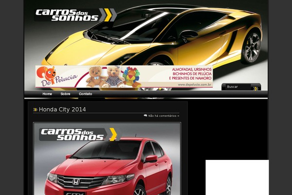 Benz theme site design template sample