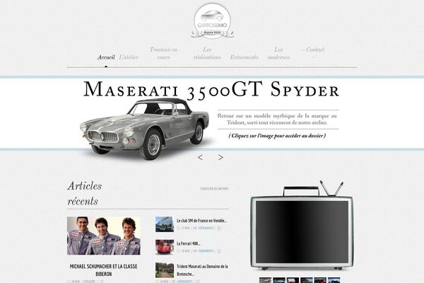 carrossimo.com site used Carrotheme