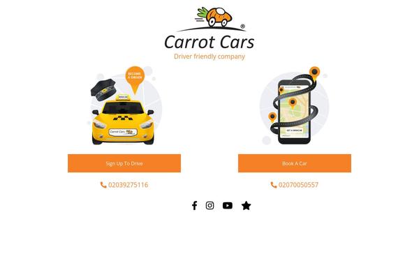 carrotdrivers.co.uk site used TheBuilt