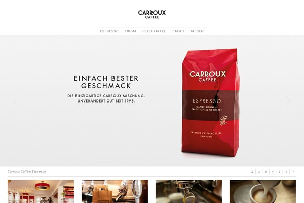 carroux.de site used Roots-carroux