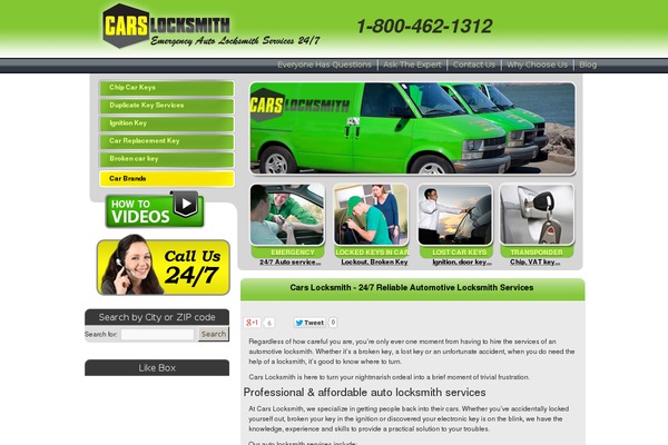 cars-locksmith.com site used Compass-corp-carlock