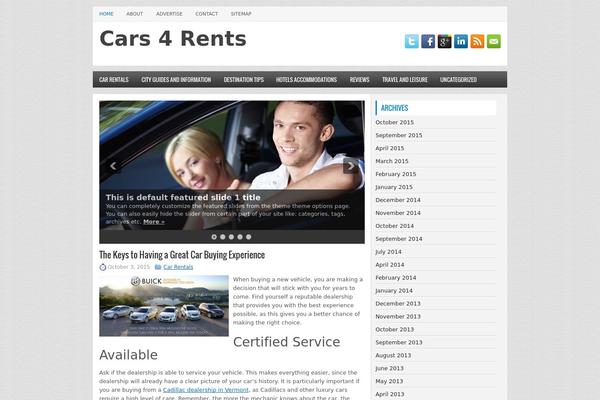 cars4rents.com site used Carins