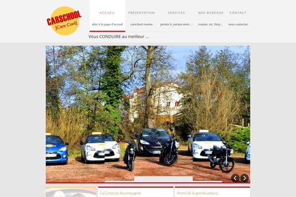 carschool.fr site used Carschool
