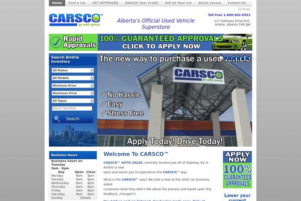 carsco.co site used Automobile