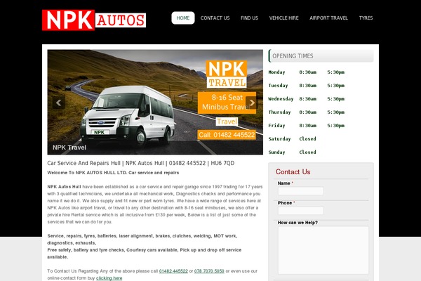 NewCars theme websites examples