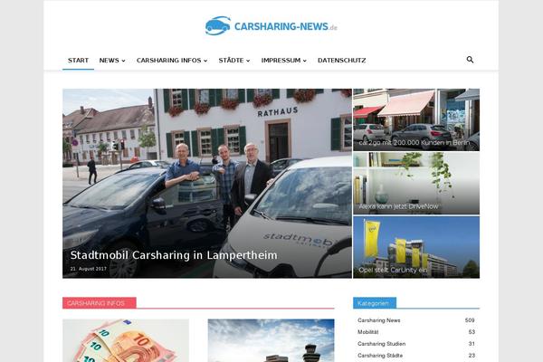 GeneratePress theme site design template sample