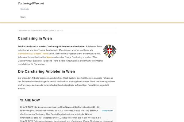 GeneratePress theme site design template sample