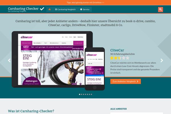 carsharingchecker.com site used Checker