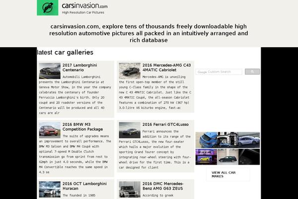 carsinvasion.com site used Carinvasion