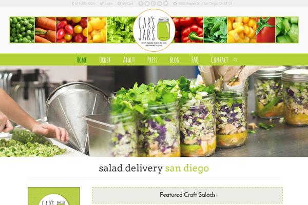 The7 theme site design template sample