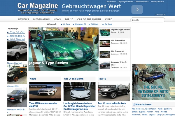 carsmagazine.info site used Gazpomag