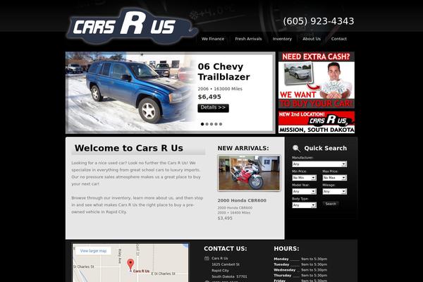 carsrussd.com site used Automotive