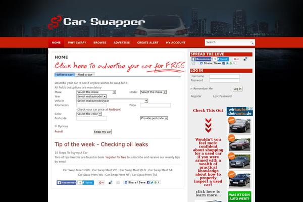 carswapper.com.au site used Suvcars