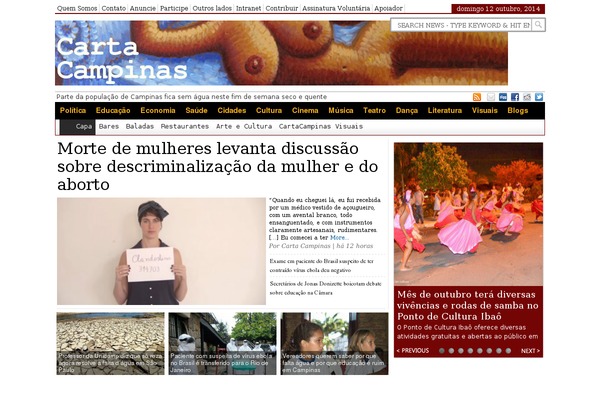 cartacampinas.com.br site used Standardnews-codebase