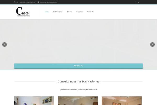 Starhotel theme site design template sample