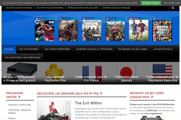 carte-psn.com site used REHub