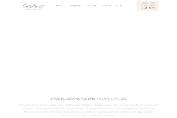 Moments theme site design template sample